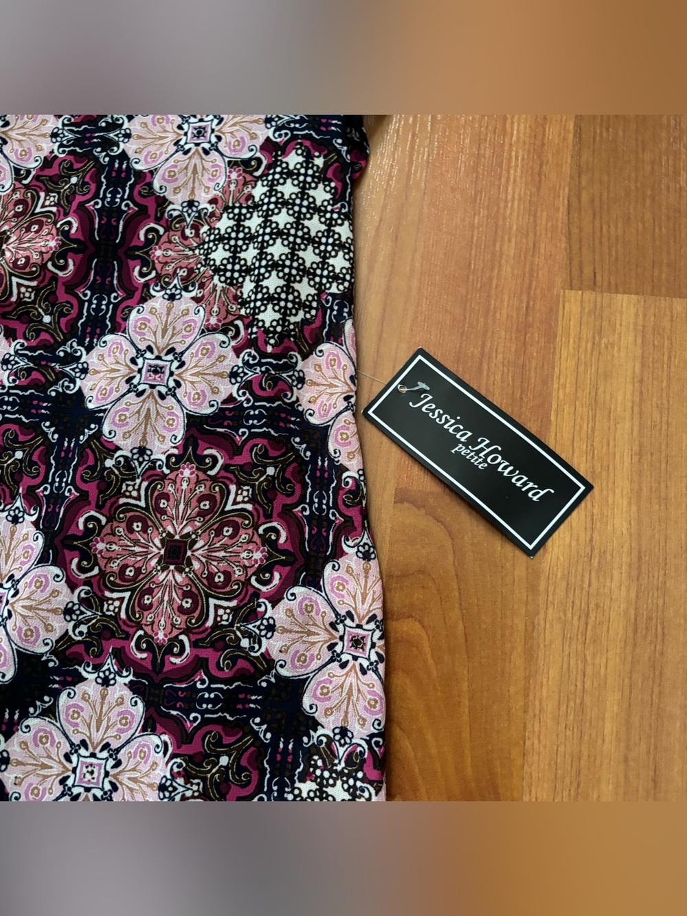Women’s NWT Jessica Howard multicoloured floral dress size 12 PETITE - Picture 4 of 5